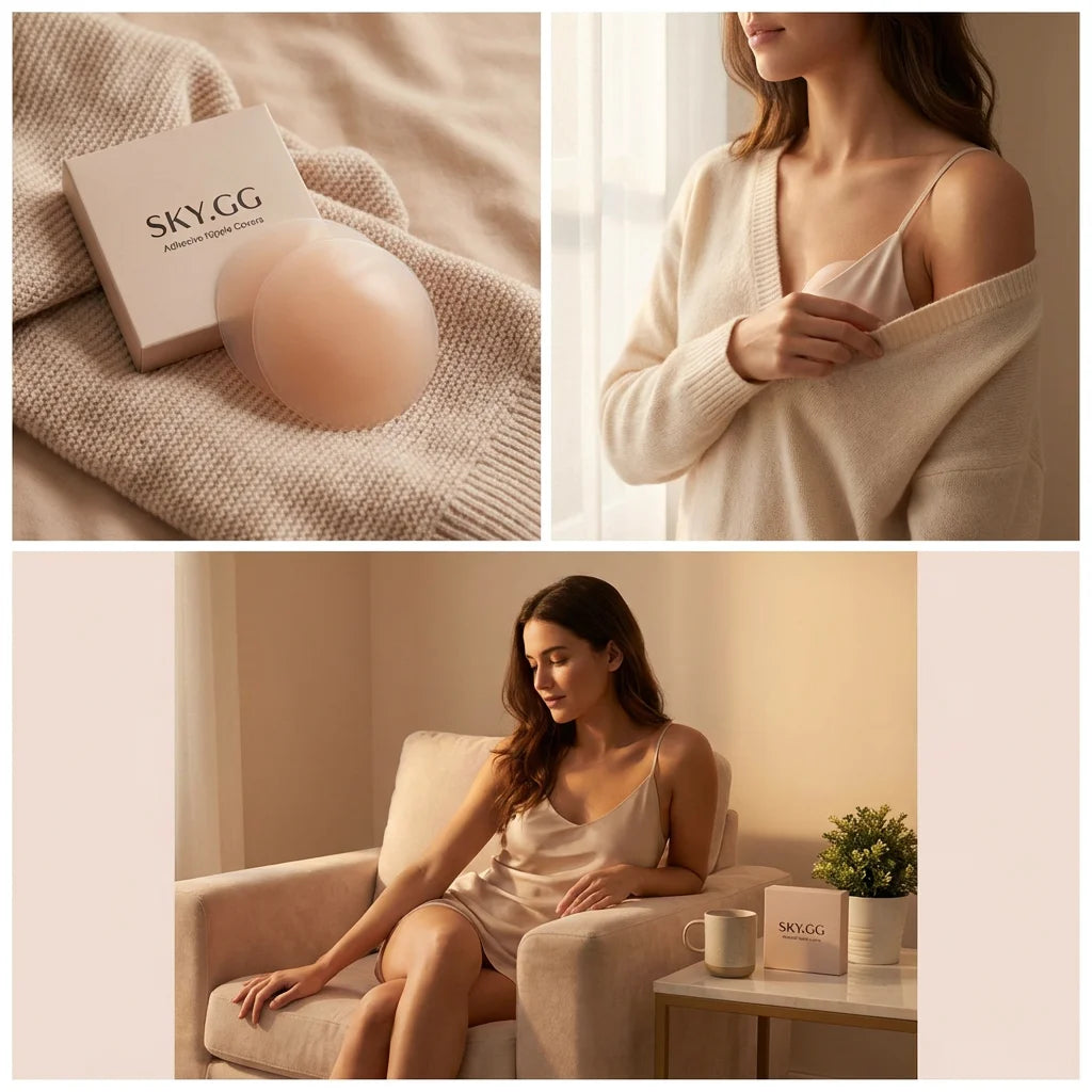 Adore Strapless Invisible Push Up Sticky Bra
