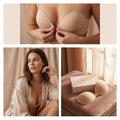 Deep V Shape Pushing Lifting Up Adhesive Bra